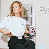 Next nylon pants black girls