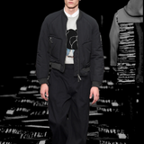 Read bomber jacket black