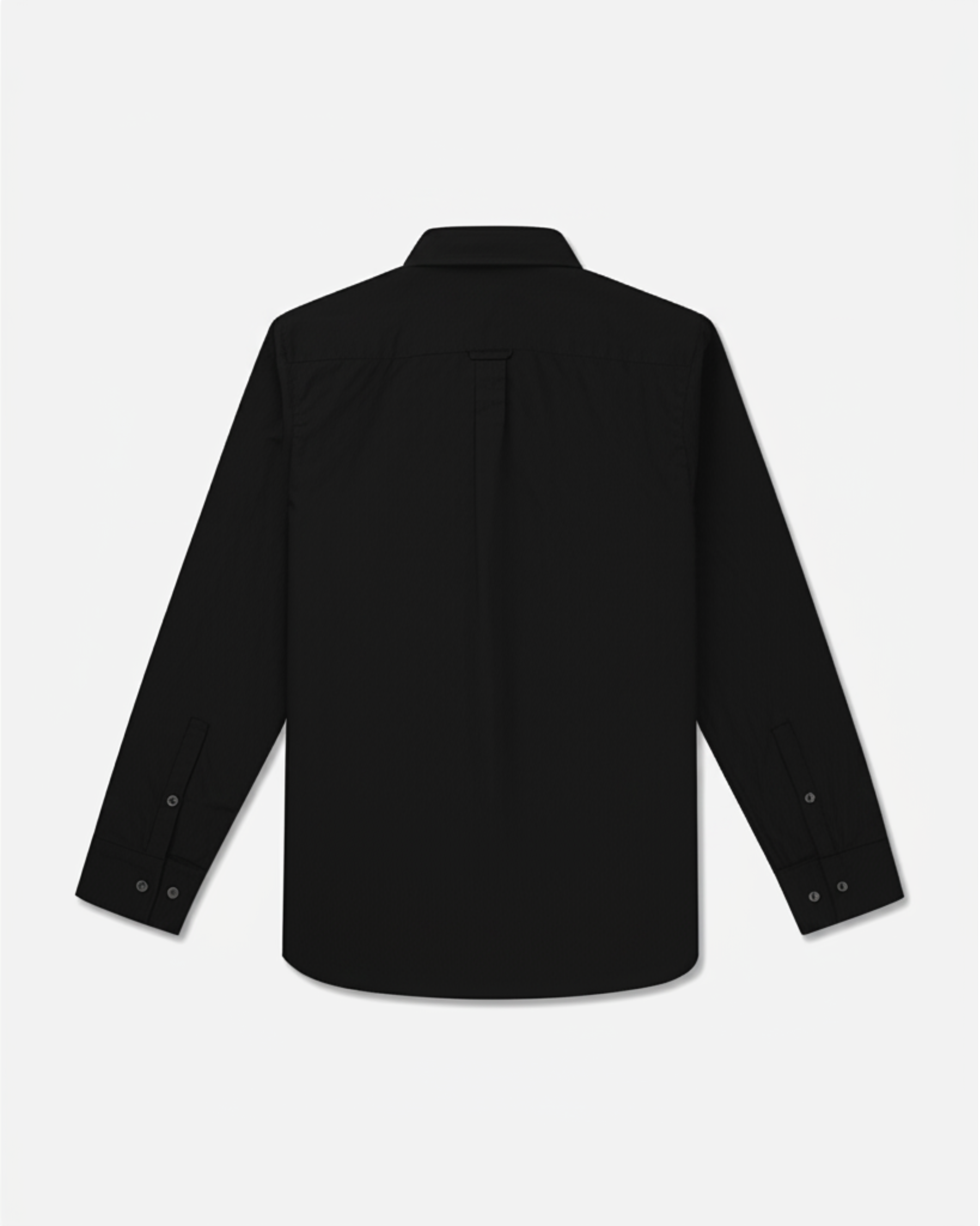 Tonsure Teddy oxfordskjorte i sort. Skjorter til mænd