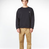 Sweatshirt i navy fra Tonsure. Sweatshirt til mænd. Herremode 2026. Trends 2026. Copenhagen style
