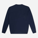 Theo knit cardigan navy