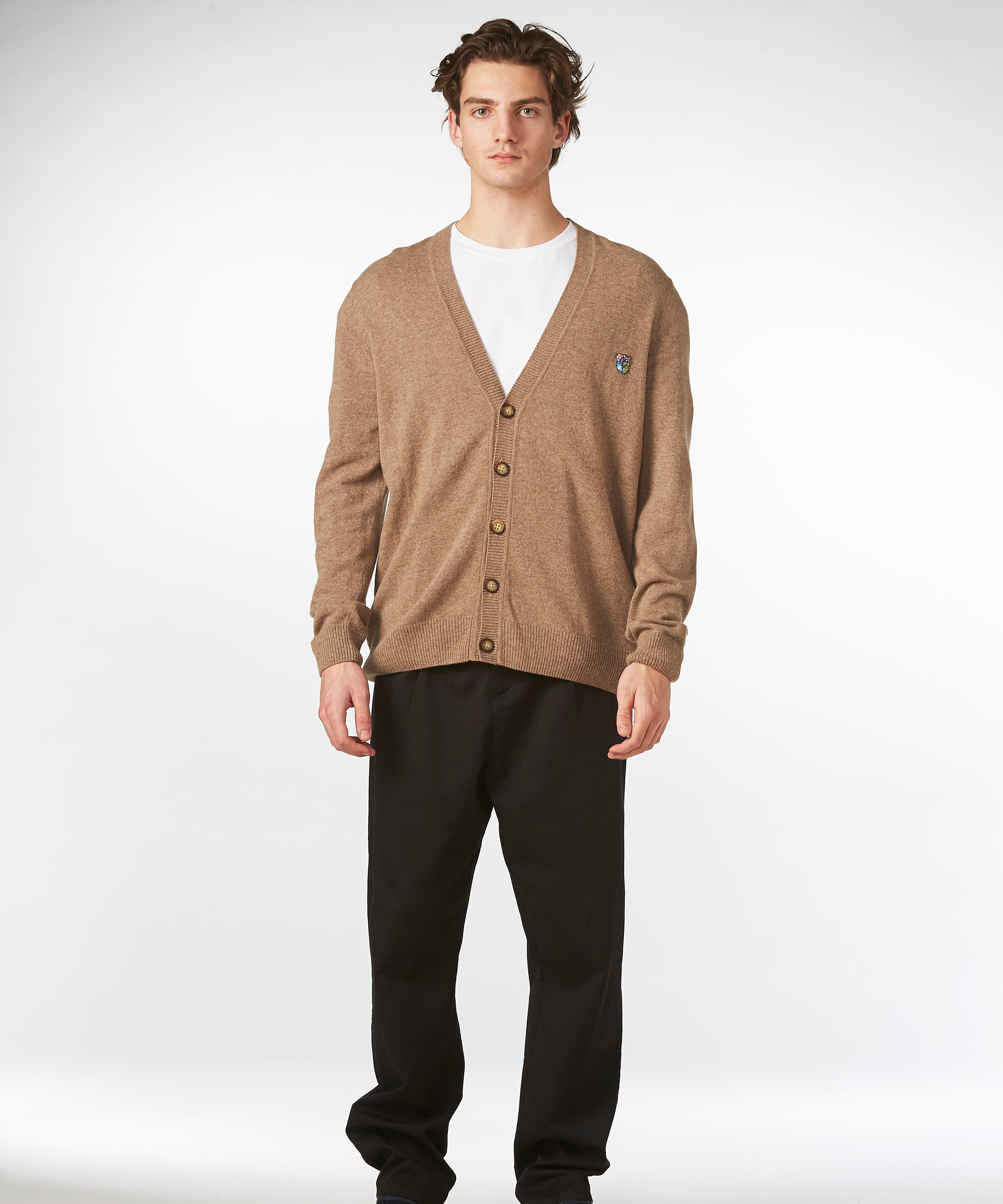 Theo cardigan i lambswool fra Tonsure. Copenhagen style. Trends 2026. Herremode 2026
