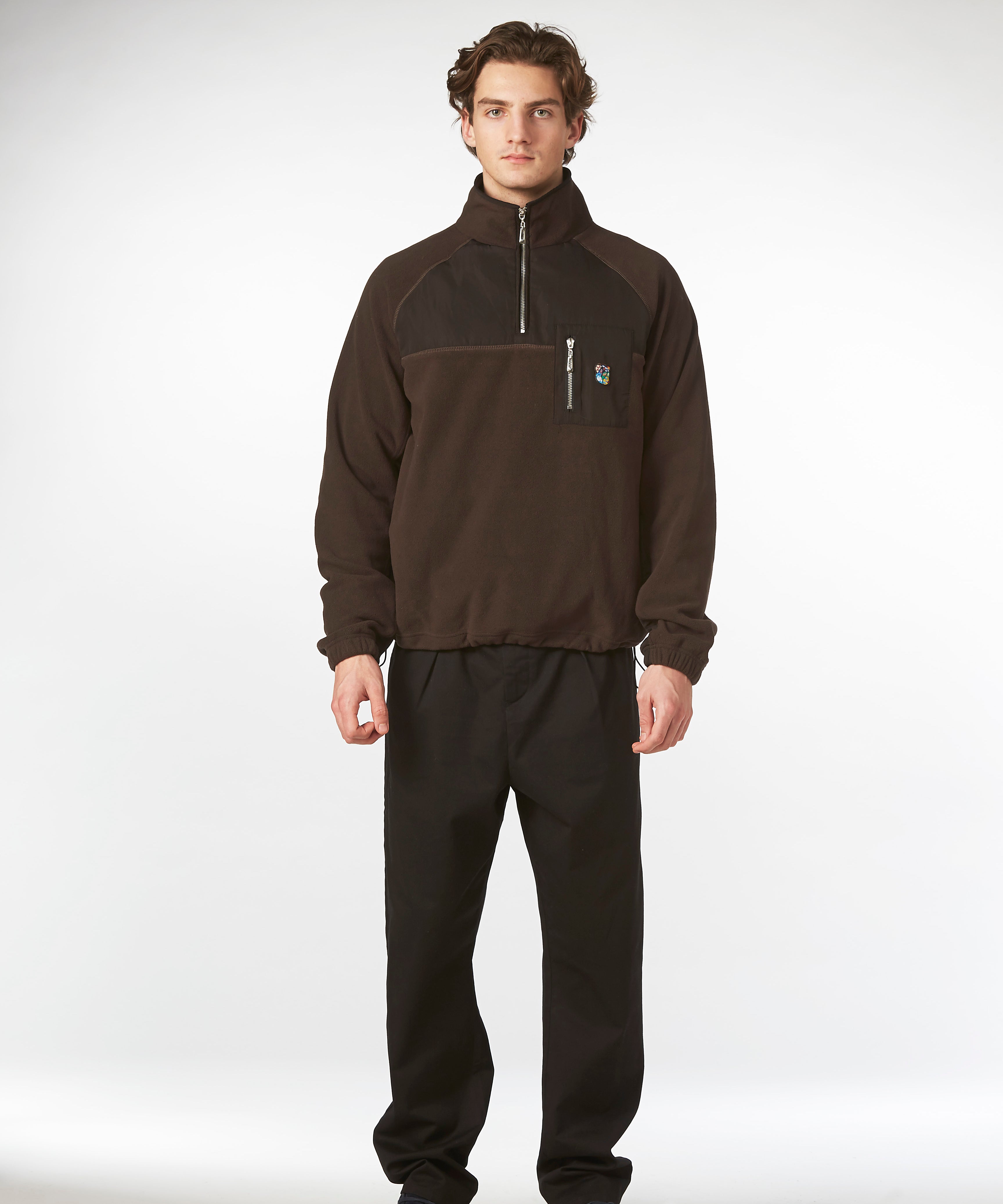 Christiano fleece brown - Tonsure. Fleece fra tonsure. Fleece til mænd. Herremode 2026