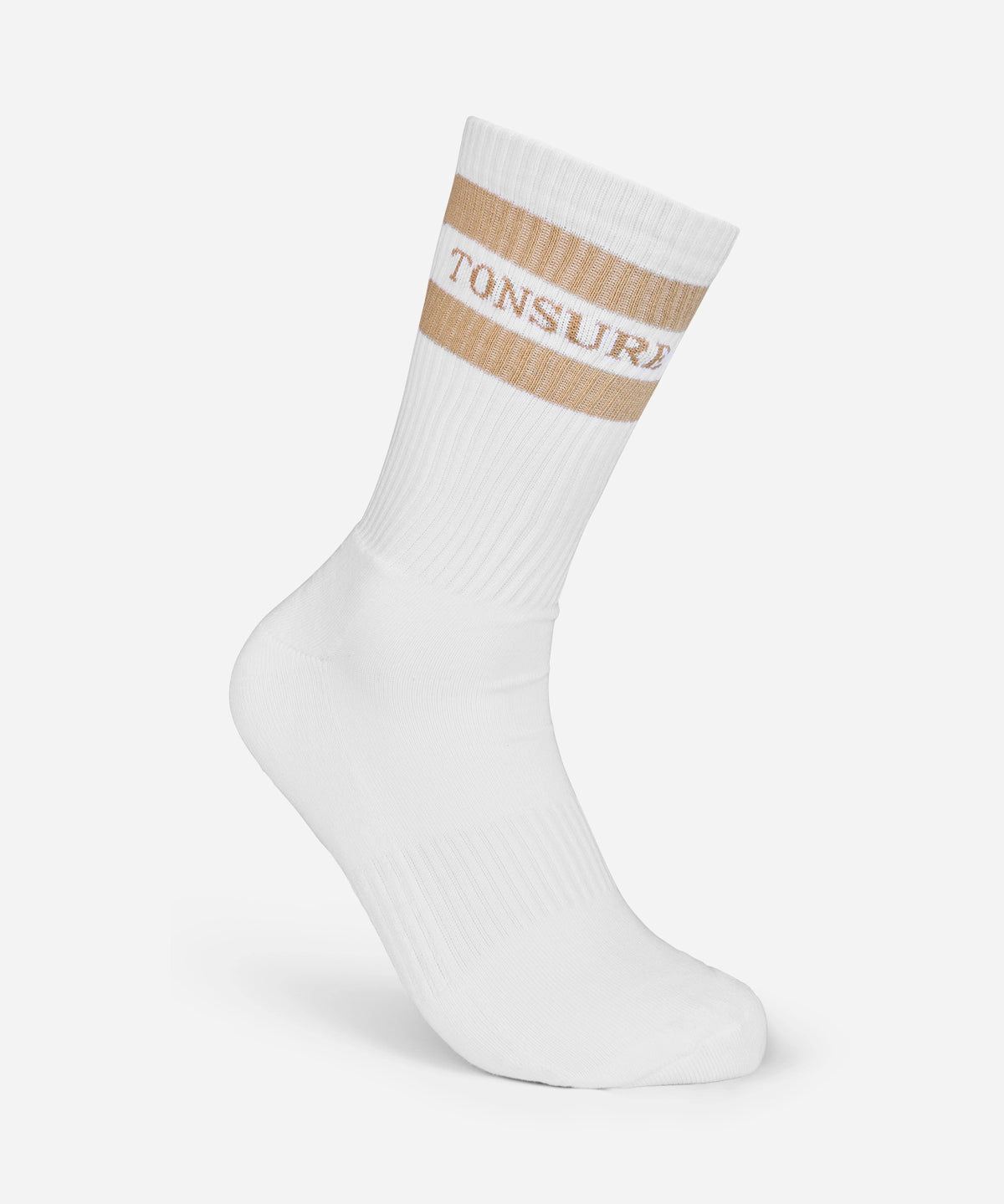 Tonsure sokker i hvid. Strømper til mænd. Tennisstrømper i skandinavisk stil. Trends 2025