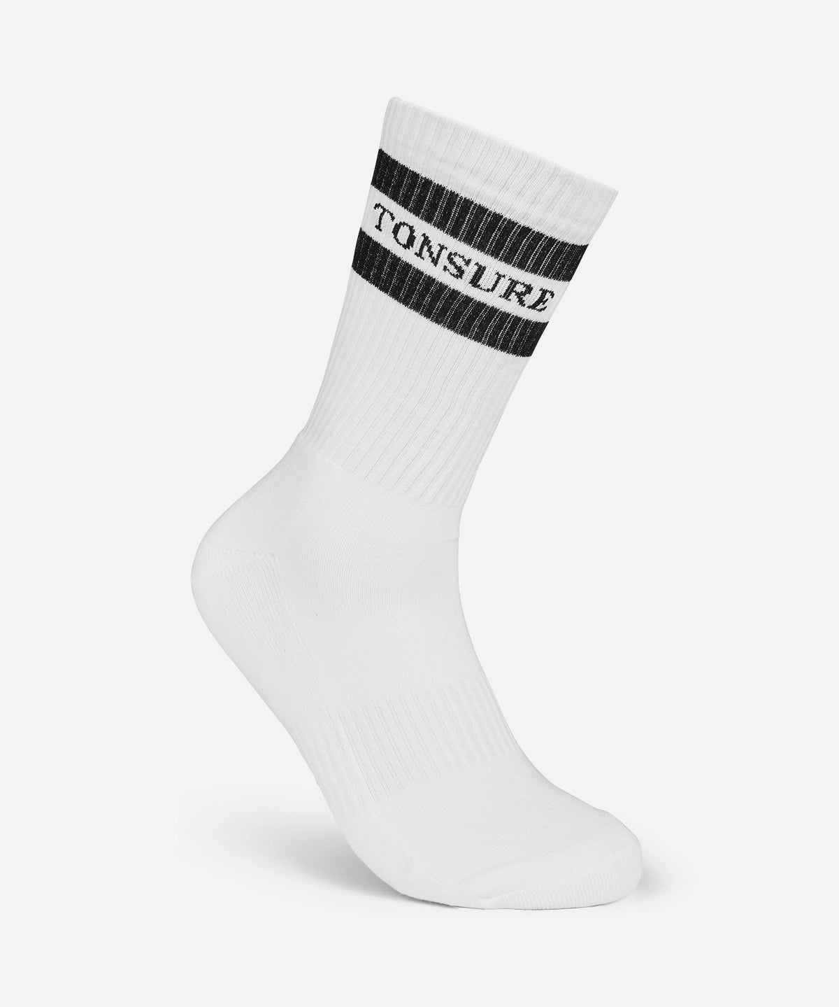 Hvide sokker til mænd og kvinder fra Tonsure. Tennissokker til mænd