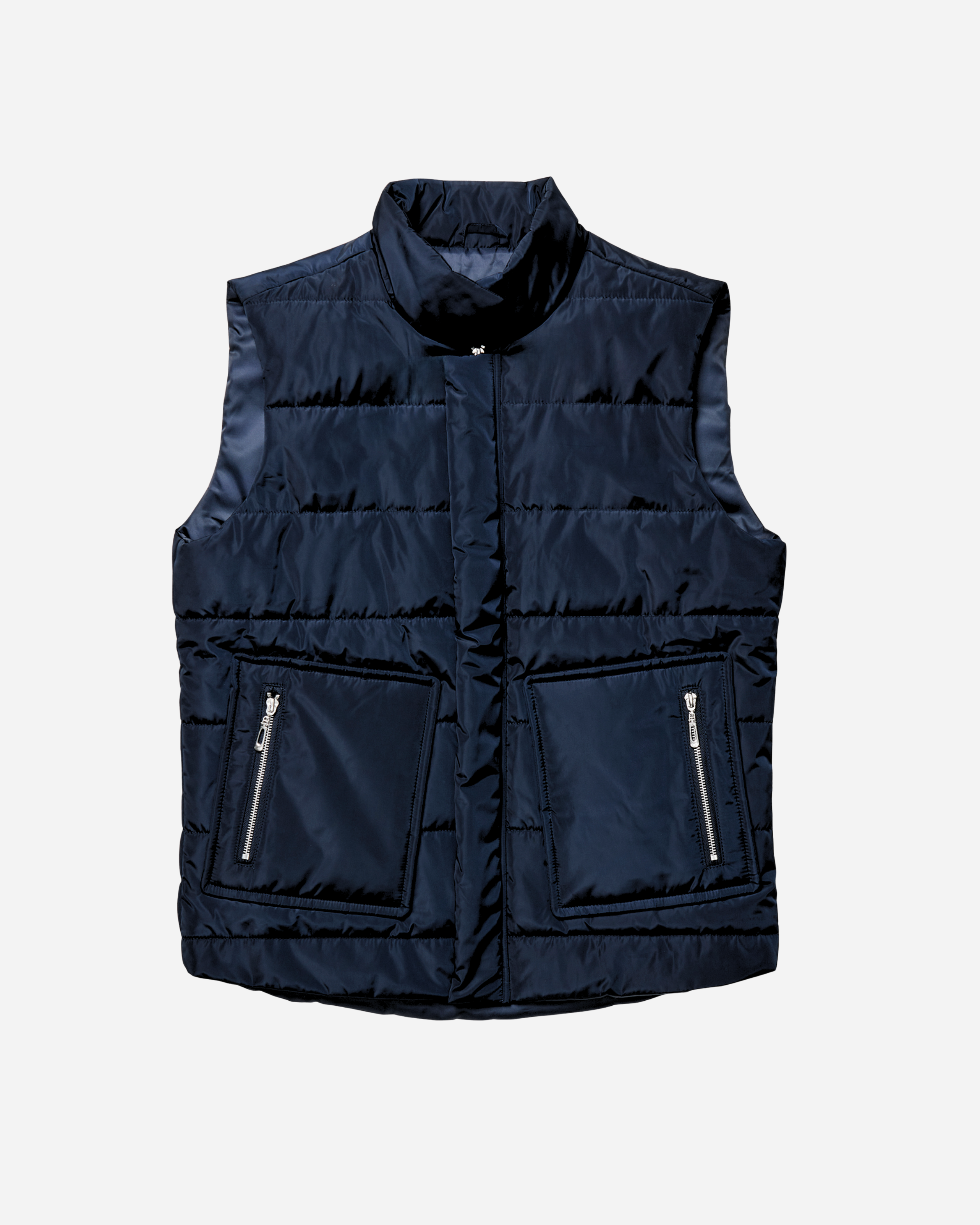 Vest til mænd fra modebrand Tonsure. Dunvest. Vest til herrer. Trends 2025