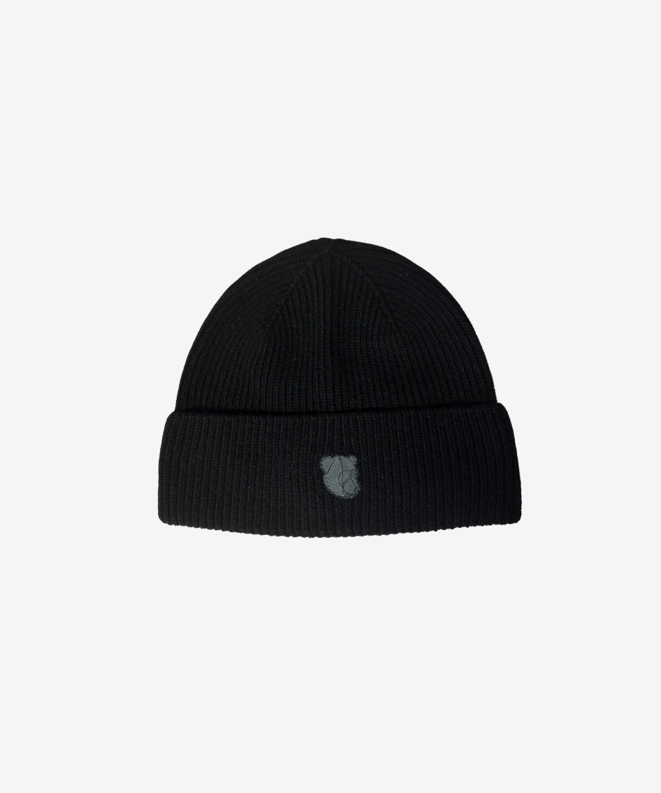 Boss beanie black - Tonsure