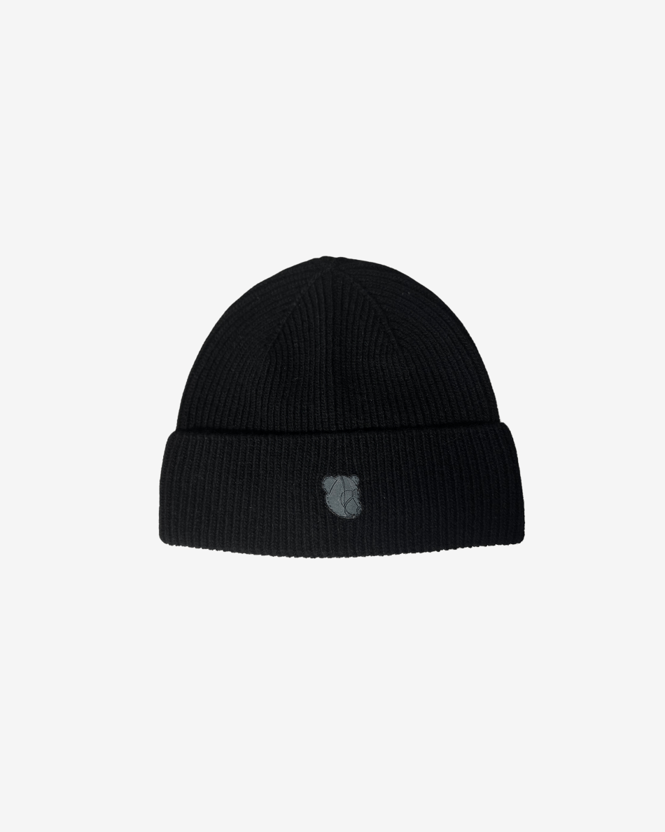 Boss beanie black - Tonsure