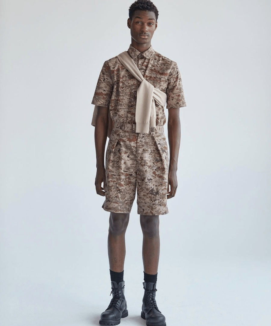 Camo shorts - Tonsure