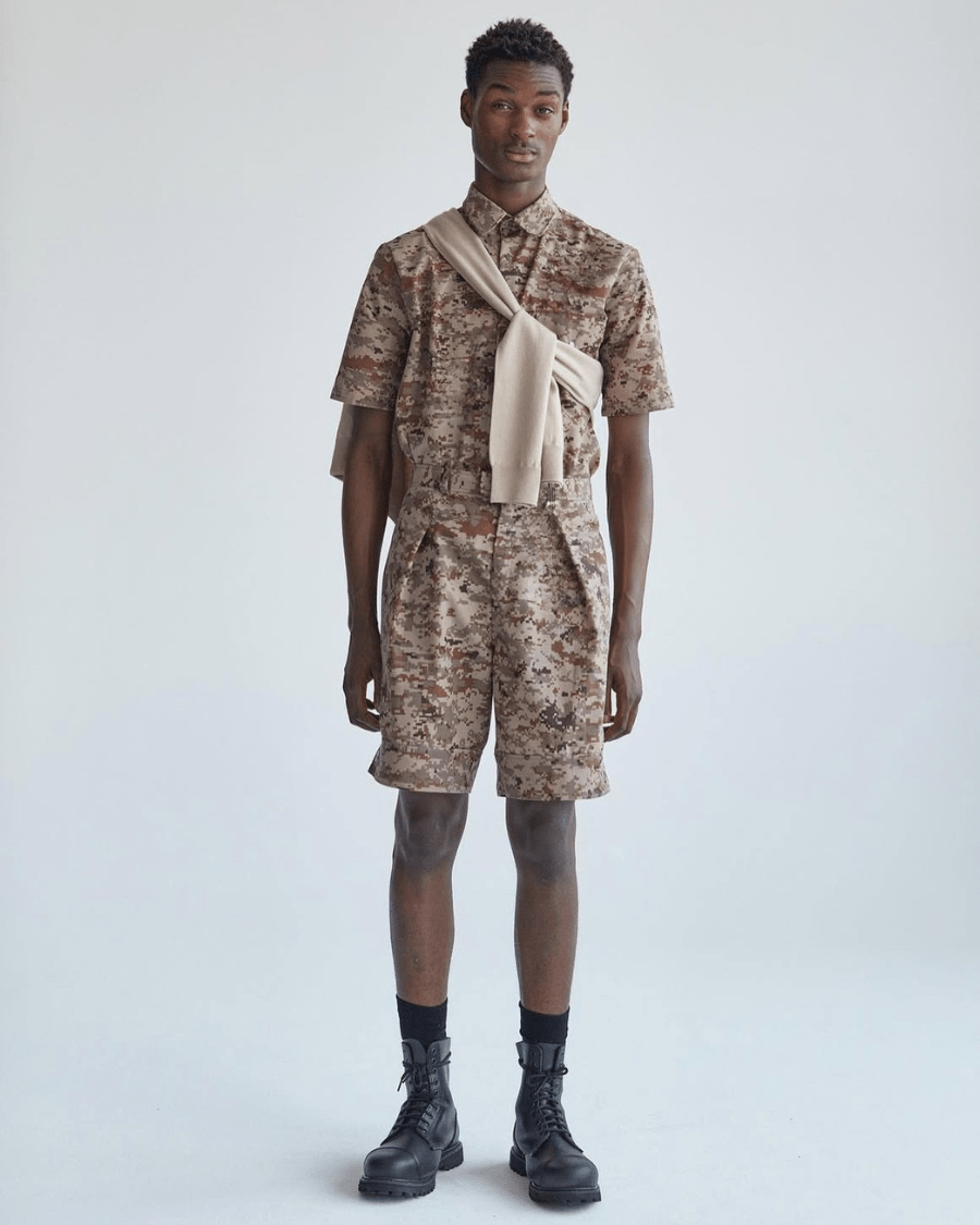 Camo shorts - Tonsure
