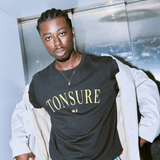 Liam sweatshirt black - Tonsure