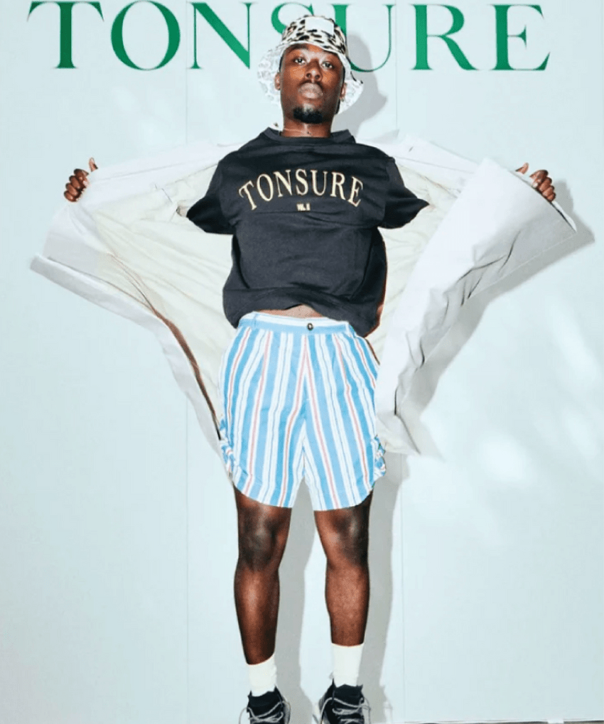 Liam sweatshirt black - Tonsure