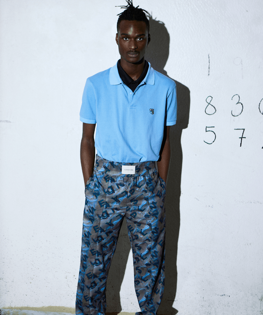 Milton polo blue - Tonsure