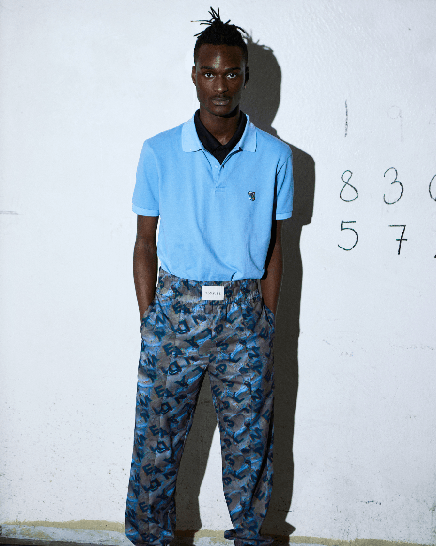 Milton polo blue - Tonsure