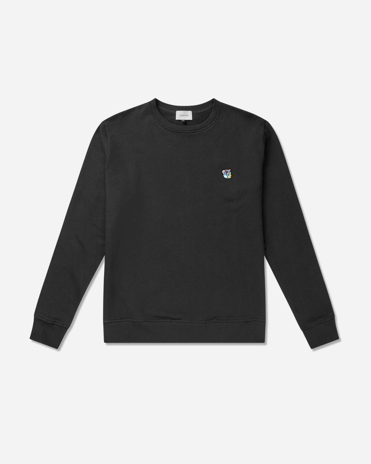 Peter sweatshirt black - Tonsure