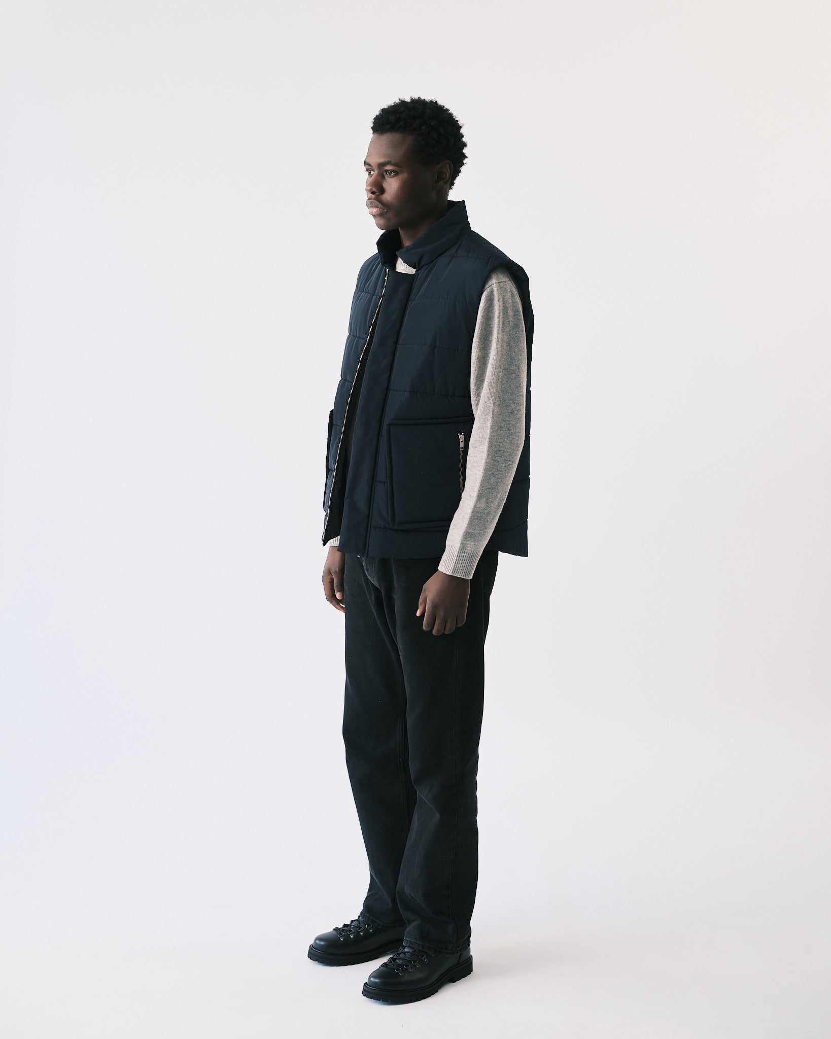 Philip knit crewneck grey - Tonsure