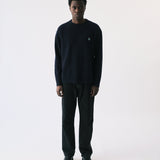 Philip knit crewneck navy - Tonsure