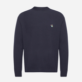 Philip knit crewneck navy - Tonsure