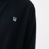 Philip knit crewneck navy - Tonsure