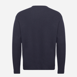 Philip knit crewneck navy - Tonsure