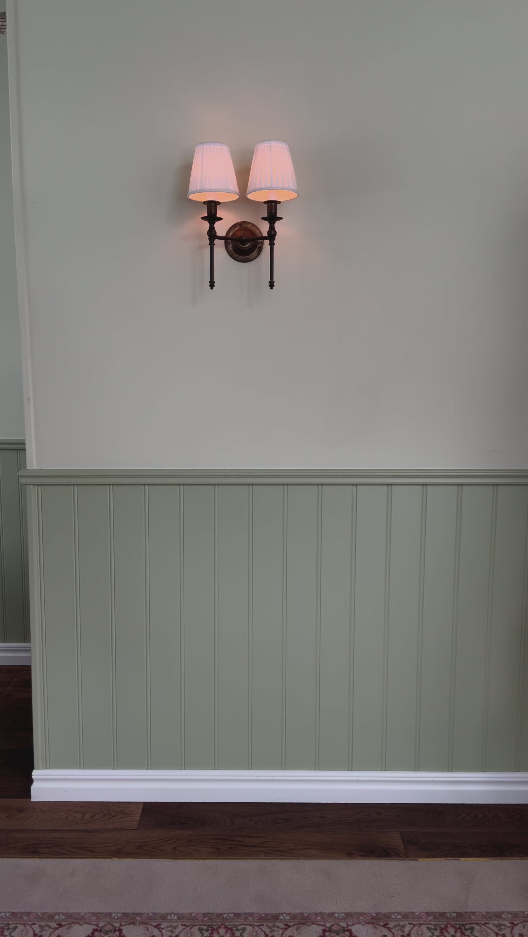 Chino pants, Theo knit cardigan