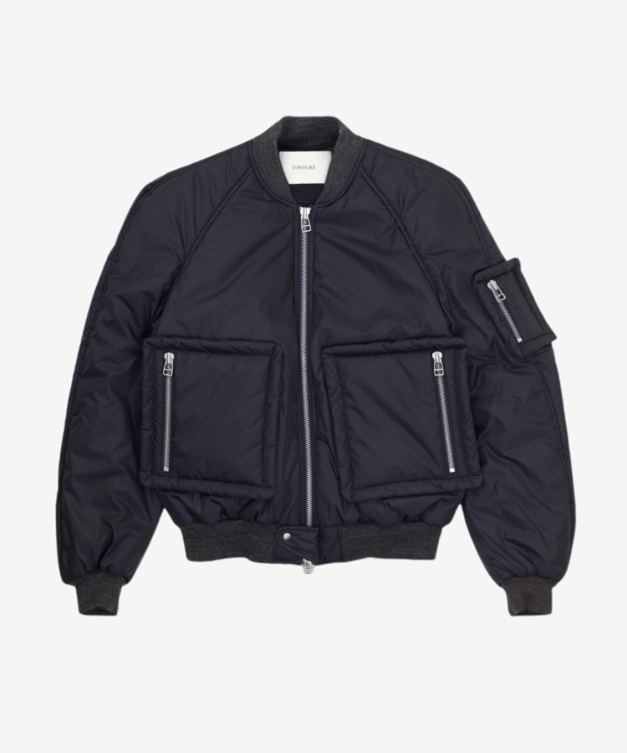 Read bomber jacket black - Tonsure