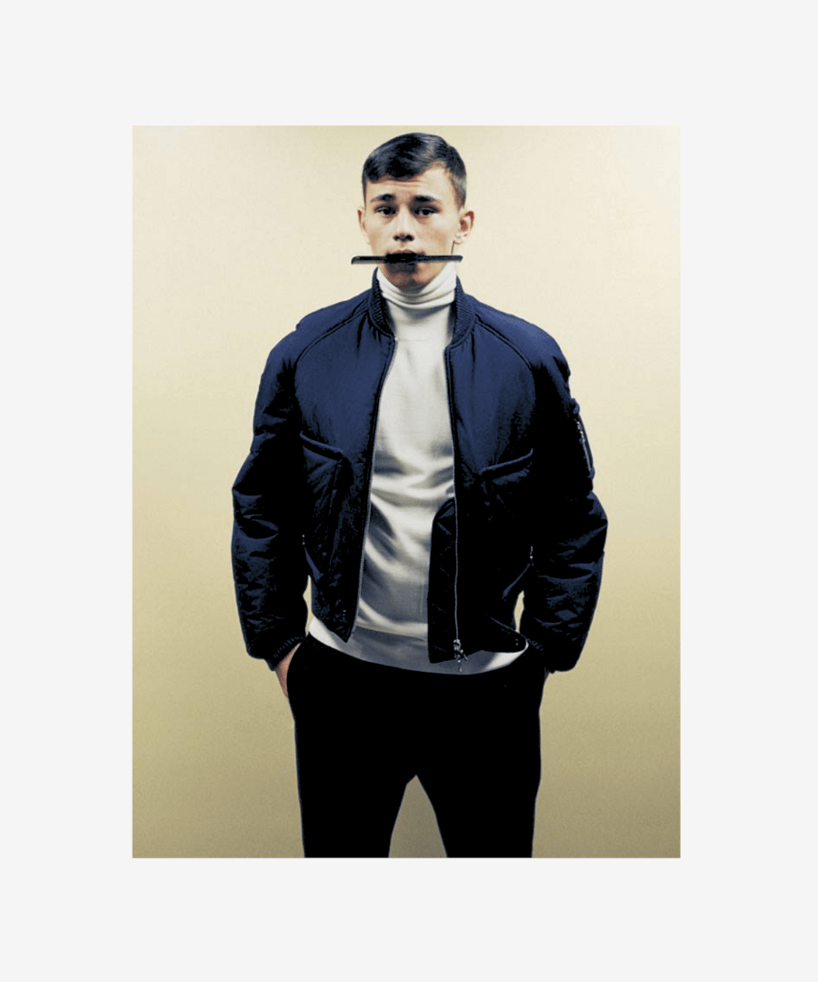 Read bomber jacket black - Tonsure