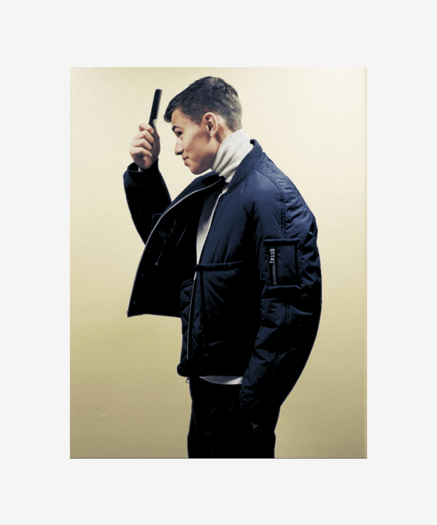 Read bomber jacket black - Tonsure