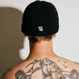 Rickie beanie black - Tonsure