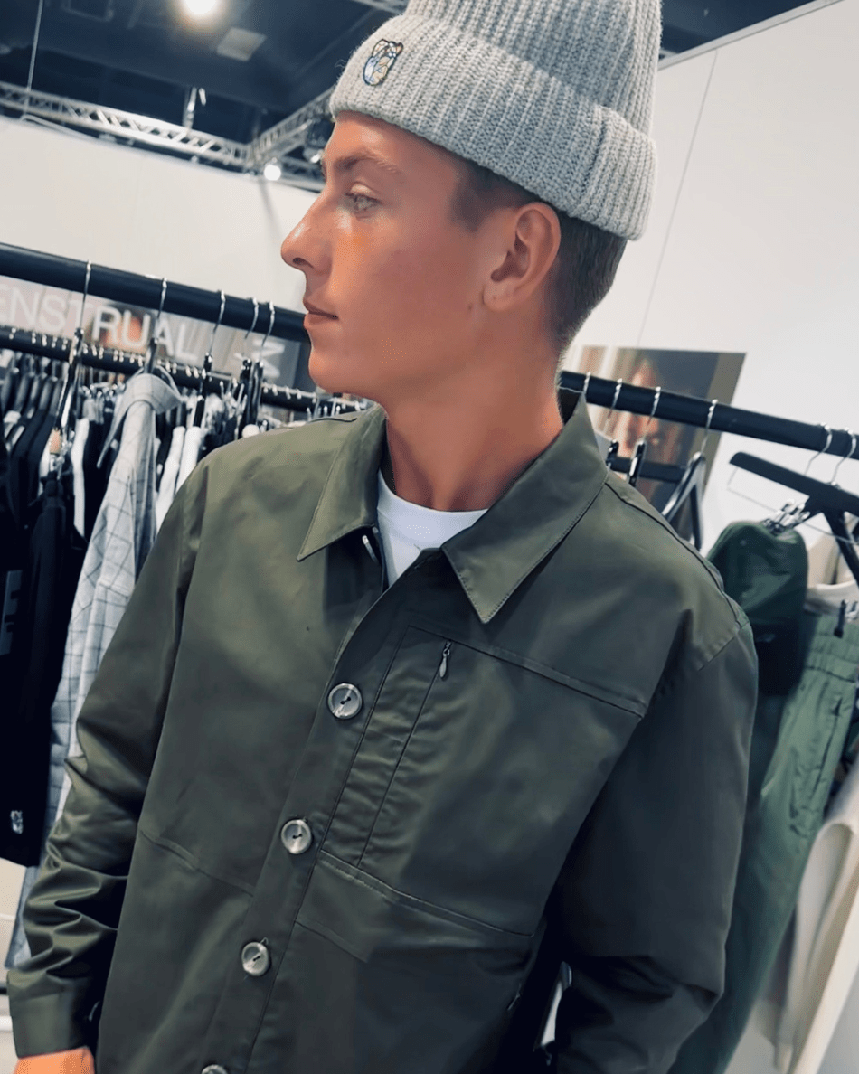 Rickie beanie grey - Tonsure