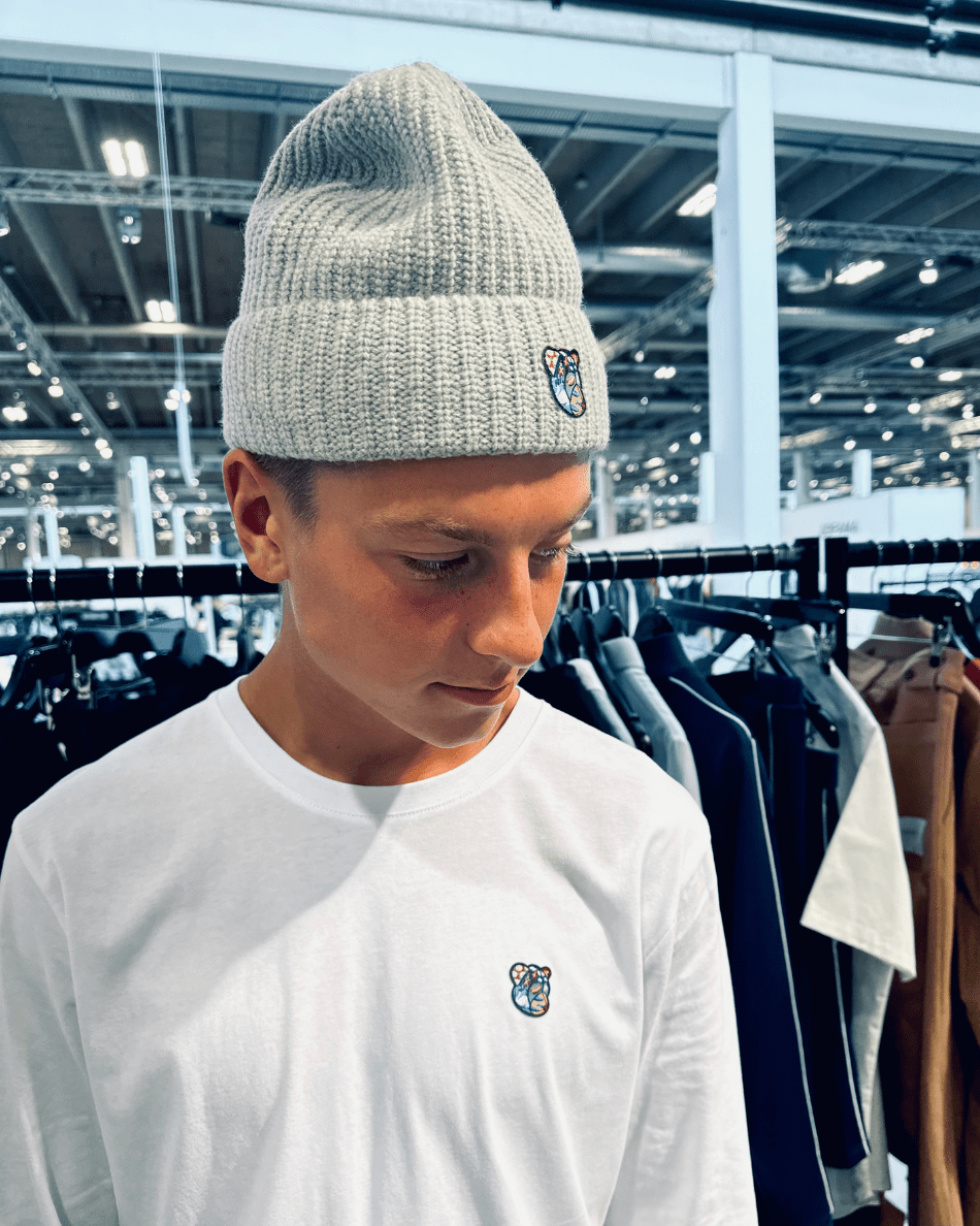 Rickie beanie grey - Tonsure