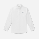 Sebastian oxford shirt white - Tonsure