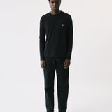 Teddy LS Tee Black - Tonsure