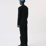 Teddy LS Tee Black - Tonsure