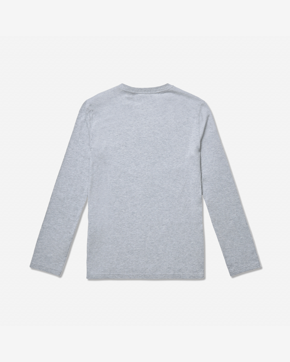 Teddy LS Tee Grey Melange - Tonsure