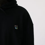 Teddy premium hoodie black - Tonsure