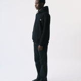 Teddy premium hoodie black - Tonsure