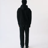 Teddy premium hoodie black - Tonsure