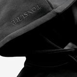 Teddy premium hoodie black - Tonsure