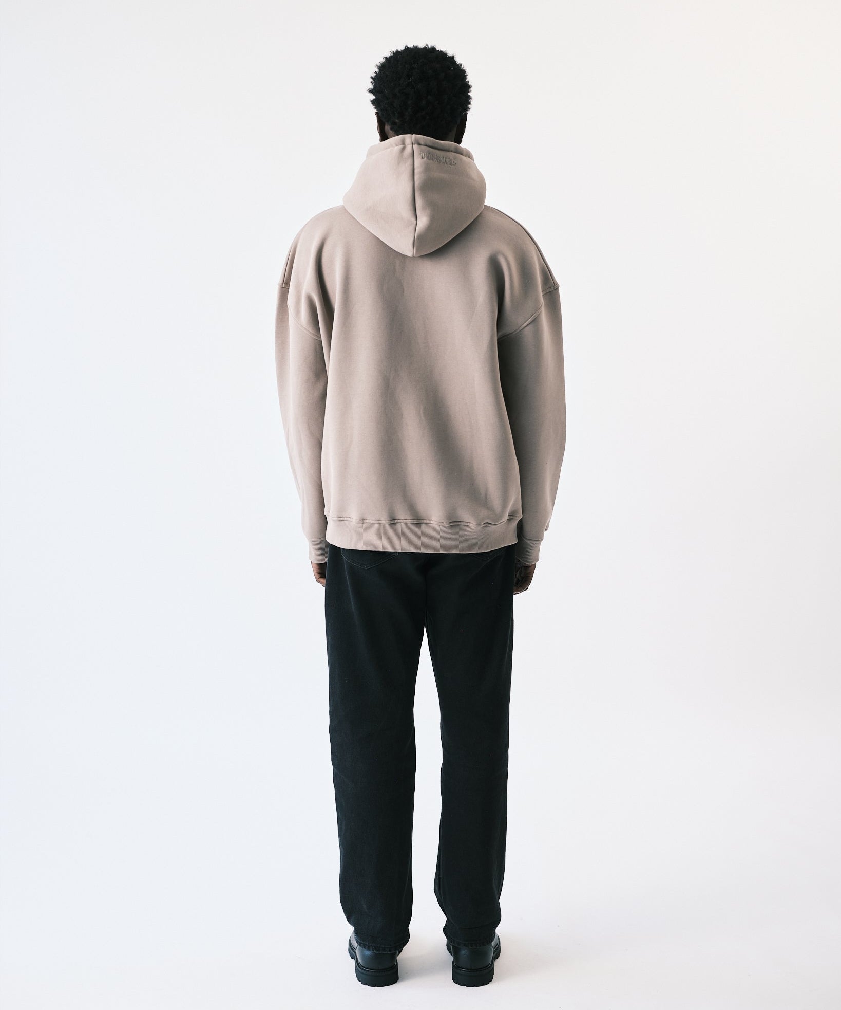 Teddy premium hoodie café latte - Tonsure