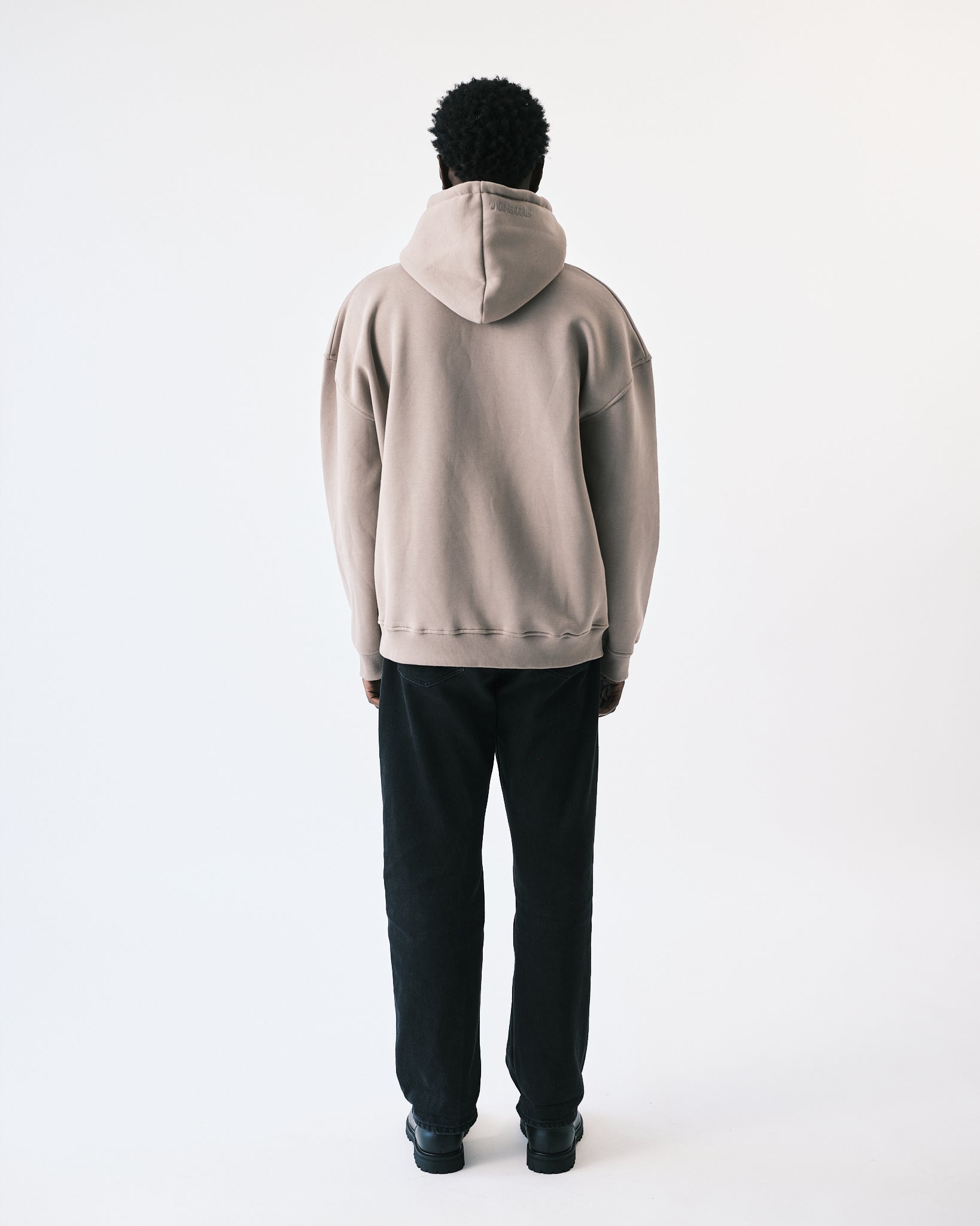 Teddy premium hoodie café latte - Tonsure