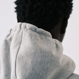 Teddy premium hoodie grey - Tonsure