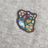 Teddy premium hoodie grey - Tonsure