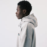 Teddy premium hoodie grey - Tonsure
