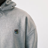 Teddy premium hoodie grey - Tonsure