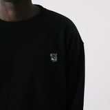 Teddy premium sweatshirt black - Tonsure