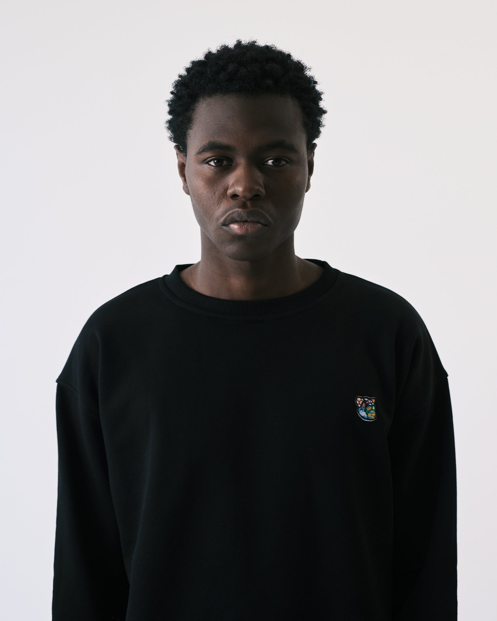 Teddy premium sweatshirt black - Tonsure