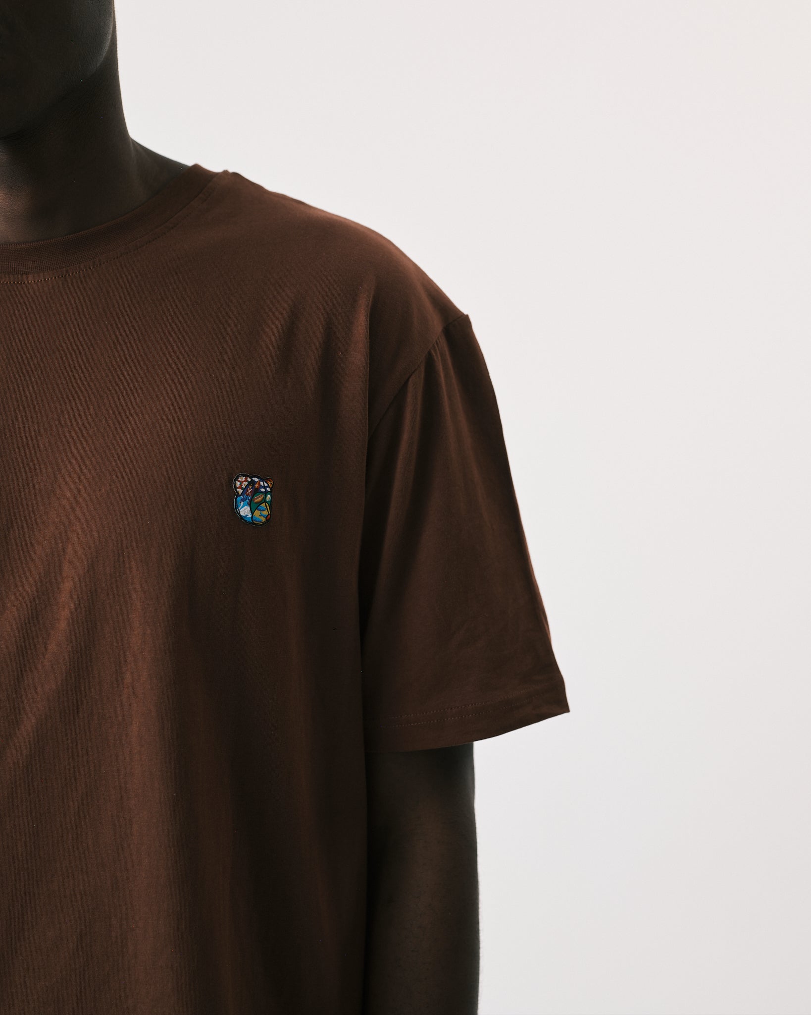 Teddy premium tee brown - Tonsure
