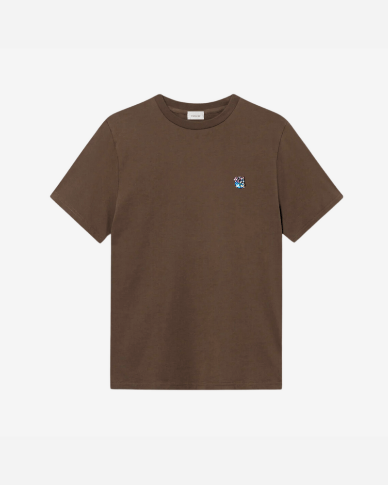 Teddy premium tee brown - Tonsure