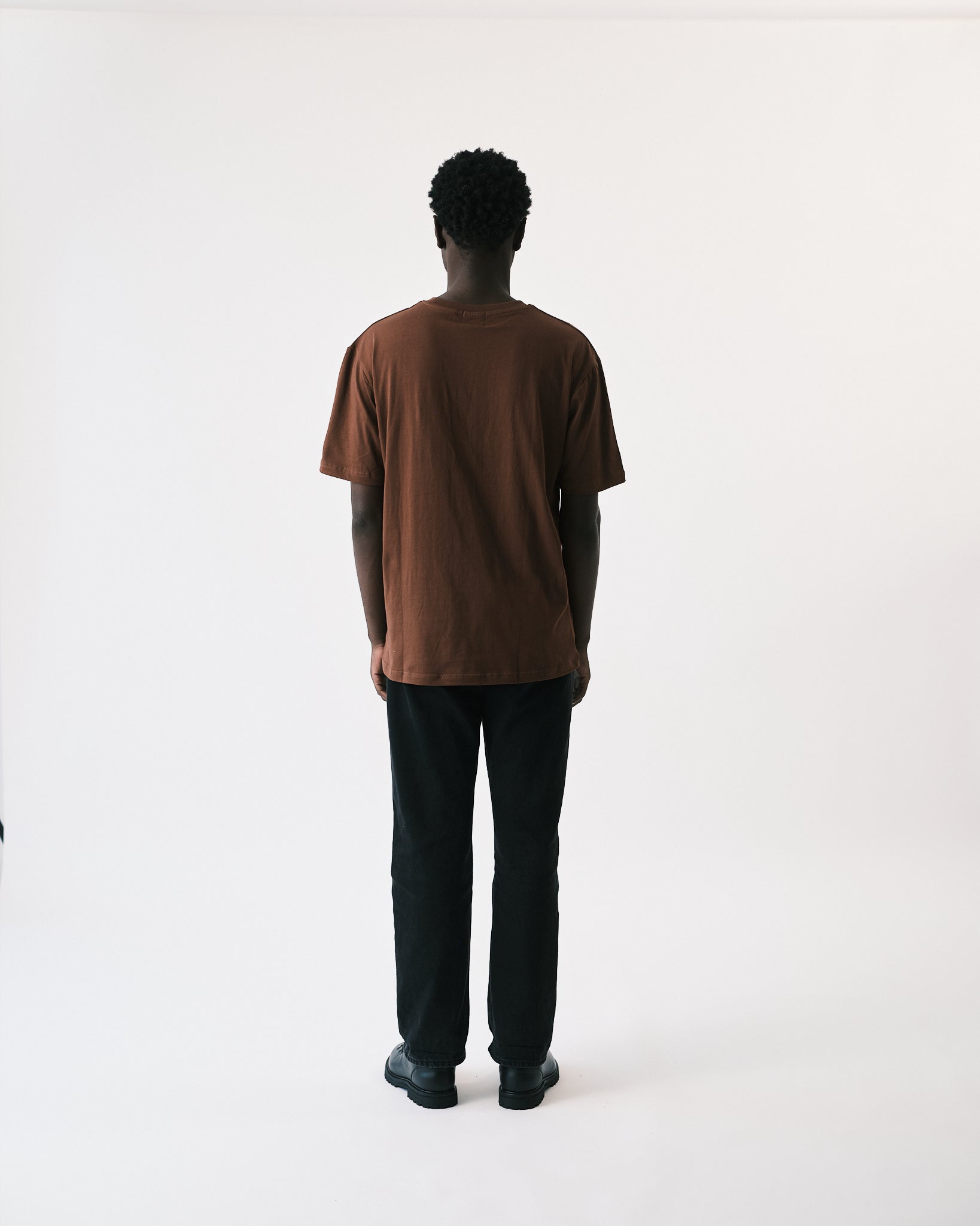 Teddy premium tee brown - Tonsure